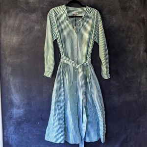 Alex Mill Striped Cotton Shirtdress NWT